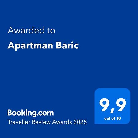 Apartman Baric Севид Екстериор снимка